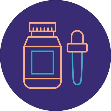 ilaç ve sağlık vektör simgesi