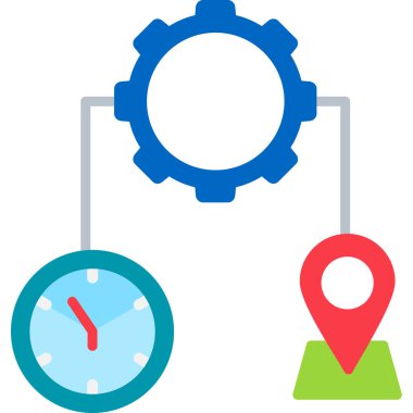 seo modern simgesinin vektör illüstrasyonu