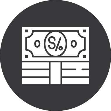 para simgesi vektör illüstrasyonu