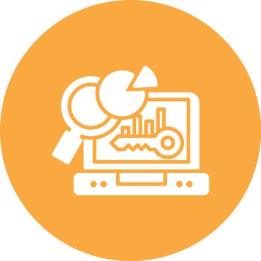 seo modern simgesinin vektör illüstrasyonu