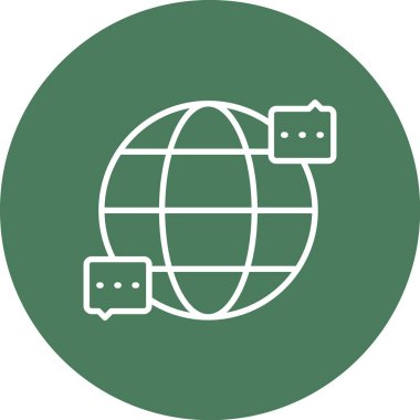 vektör İnternet simgesi