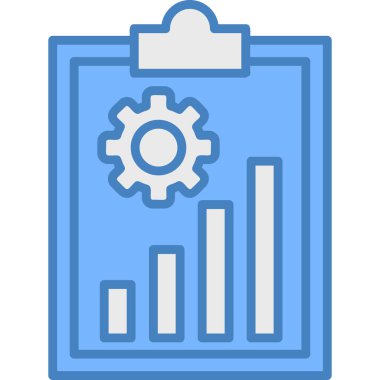veri analiz simgesi vektör illüstrasyonu