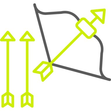 Yön ok ikonu vektör illüstrasyonu