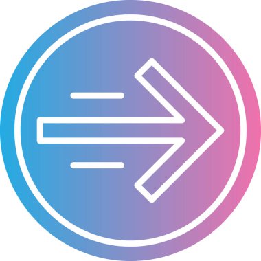 Ok simgesi simgesi tasarımı