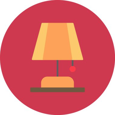 lamba düz vektör simgesi