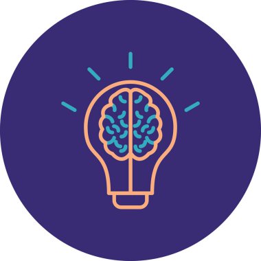 ampul simgesi vektör illüstrasyonu