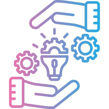 Bir robotun vektör illüstrasyonuName