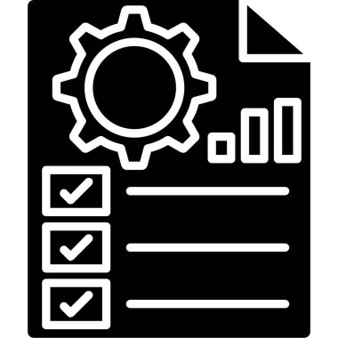 belge simgesi, vektör çizimi