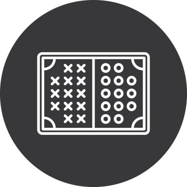 Oyun simgesinin vektör illüstrasyonu