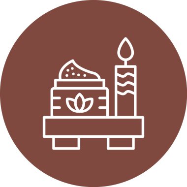 Mum. Web simgesi basit illüstrasyon