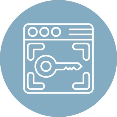 seo modern simgesinin vektör illüstrasyonu