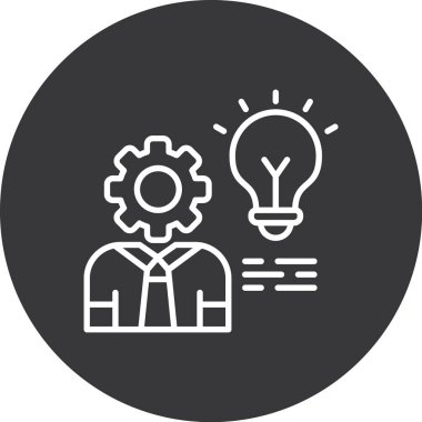 iş simgesi vektör illüstrasyonu