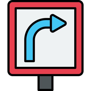 Yön oku. Basit tasarım