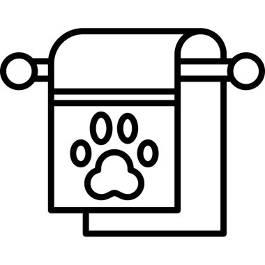 evcil köpek simgesi, taslak biçimi