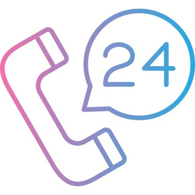 çağrı merkezi simgesi, vektör illüstrasyonu