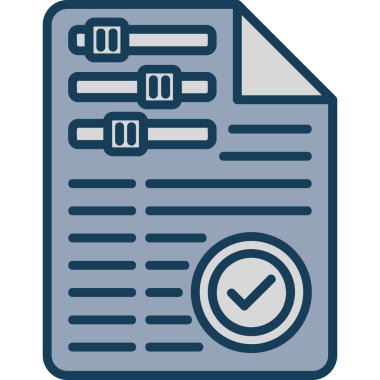 dosya belgesi. Basit tasarım