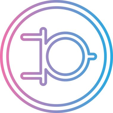 Gıda simgesinin vektör illüstrasyonu