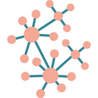 vektör molekül yapısı çizimi