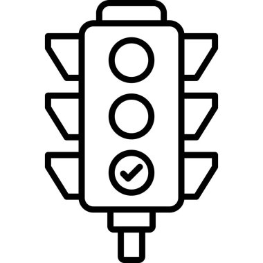 Taslak biçiminde ampul ışığı simgesi