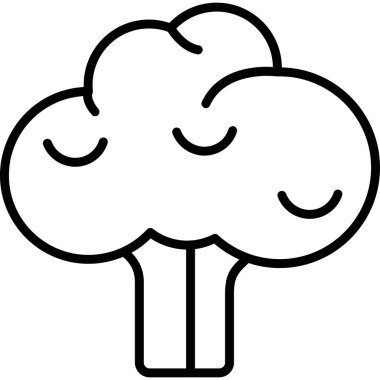 bulut simgesi, vektör illüstrasyonu