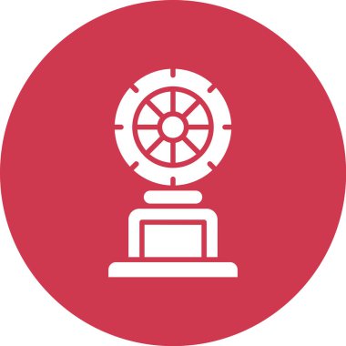 Modern bir simgenin vektör illüstrasyonu