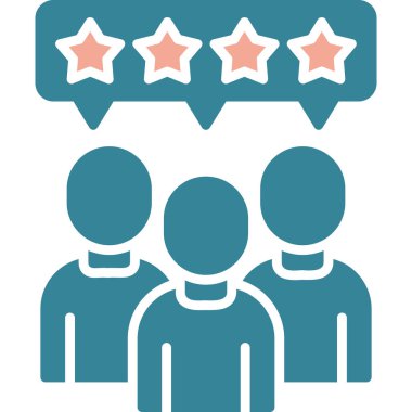 derecelendirme müşteri geri besleme simgesi