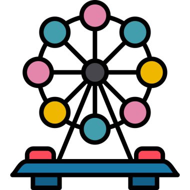 ağ web simgesi basit illüstrasyon