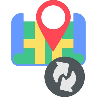 konum haritası konumu simgesi