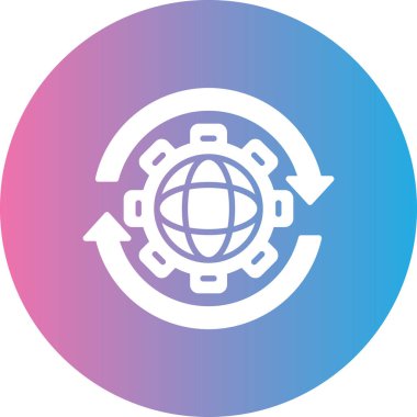 seo modern simgesinin vektör illüstrasyonu