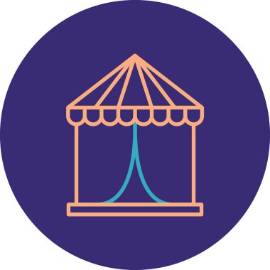 Modern simgenin vektör illüstrasyonu