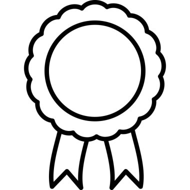 Madalya simgesi, basit özet çizimi