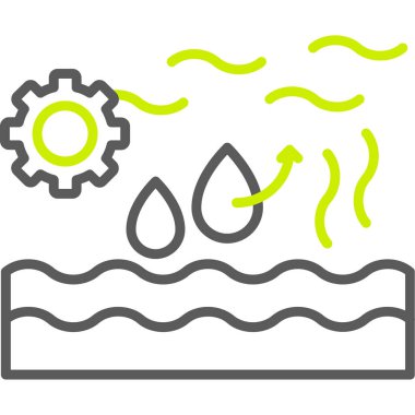 Su damlası vektör illüstrasyonu