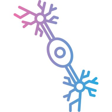 İnsan beyin simgesinin vektör illüstrasyonu