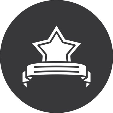 ödül rozeti ikonu vektör illüstrasyon tasarımı