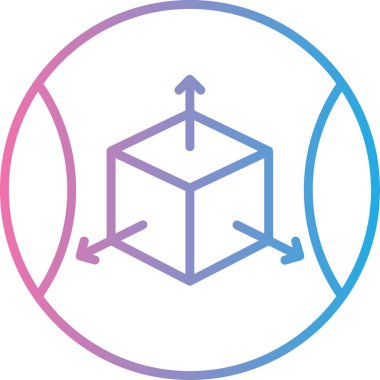 Seo simgesinin vektör illüstrasyonu