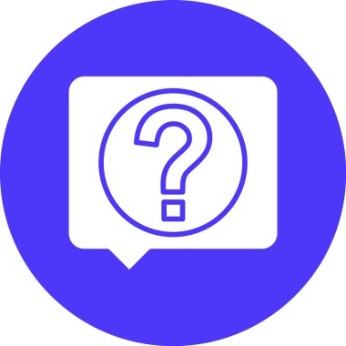 Sohbet simgesinin vektör illüstrasyonu