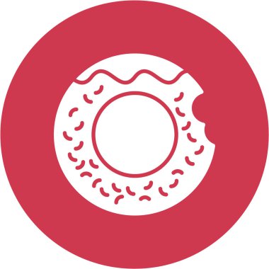 Şeker ikonu vektör illüstrasyonu