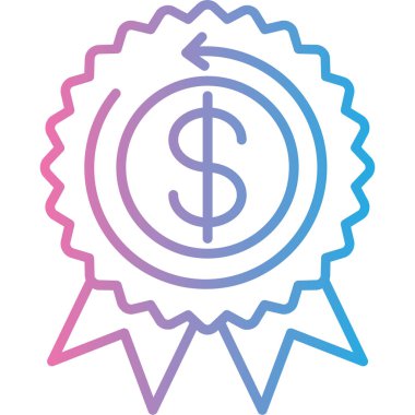 Madalya. Web simgesi basit tasarım