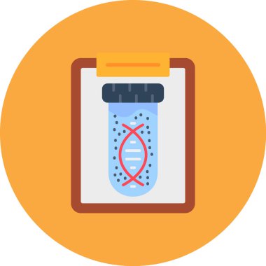 Tek bir simgenin vektör illüstrasyonu