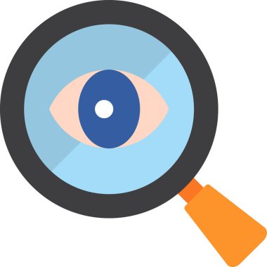 Göz simgesi olan büyüteç