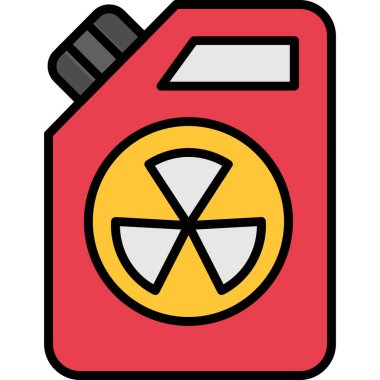 Gaz Tank vektör çizim