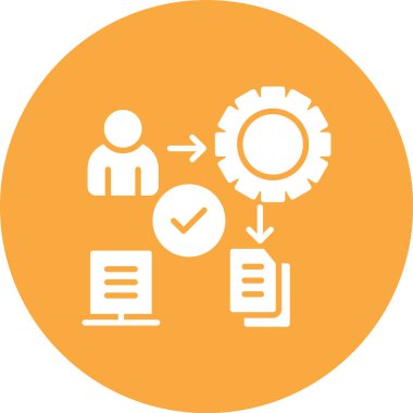 veri analiz simgesi. Web için veri analiz vektör simgelerinin basit illüstrasyonu