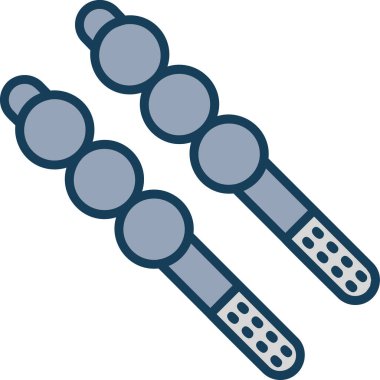 - Şeker. Web simgesi basit illüstrasyon