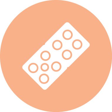 Haplar. Web simgesi basit illüstrasyon