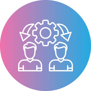 seo modern simgesinin vektör illüstrasyonu