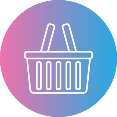 Alışveriş poşeti ikon vektör illüstrasyon tasarımı