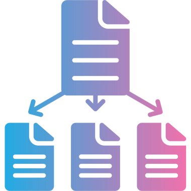 veri depolama simgesi. Web için veri depolama simgelerinin özet çizimi