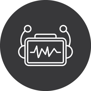 İş ve finans simgesinin vektör illüstrasyonu