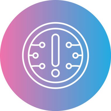 Modern bir simgenin vektör illüstrasyonu