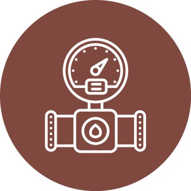 Modern simgenin vektör illüstrasyonu